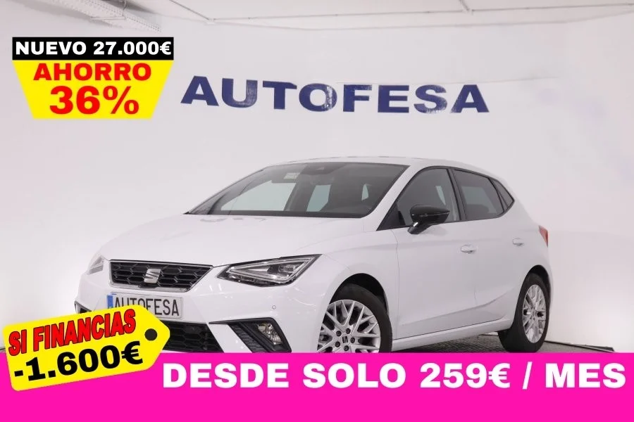 SEAT Ibiza IBIZA 1.0 TSI 115CV FR 40 ANIVERSARIO 5P # IVA DEDUCIBLE,NAVY,FAROS LED,CAMARA TRASERA