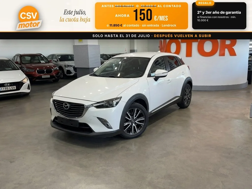 MAZDA CX-3 CX-3 2.0 Skyactiv-G Zenith Safety 2WD Aut. 89kW