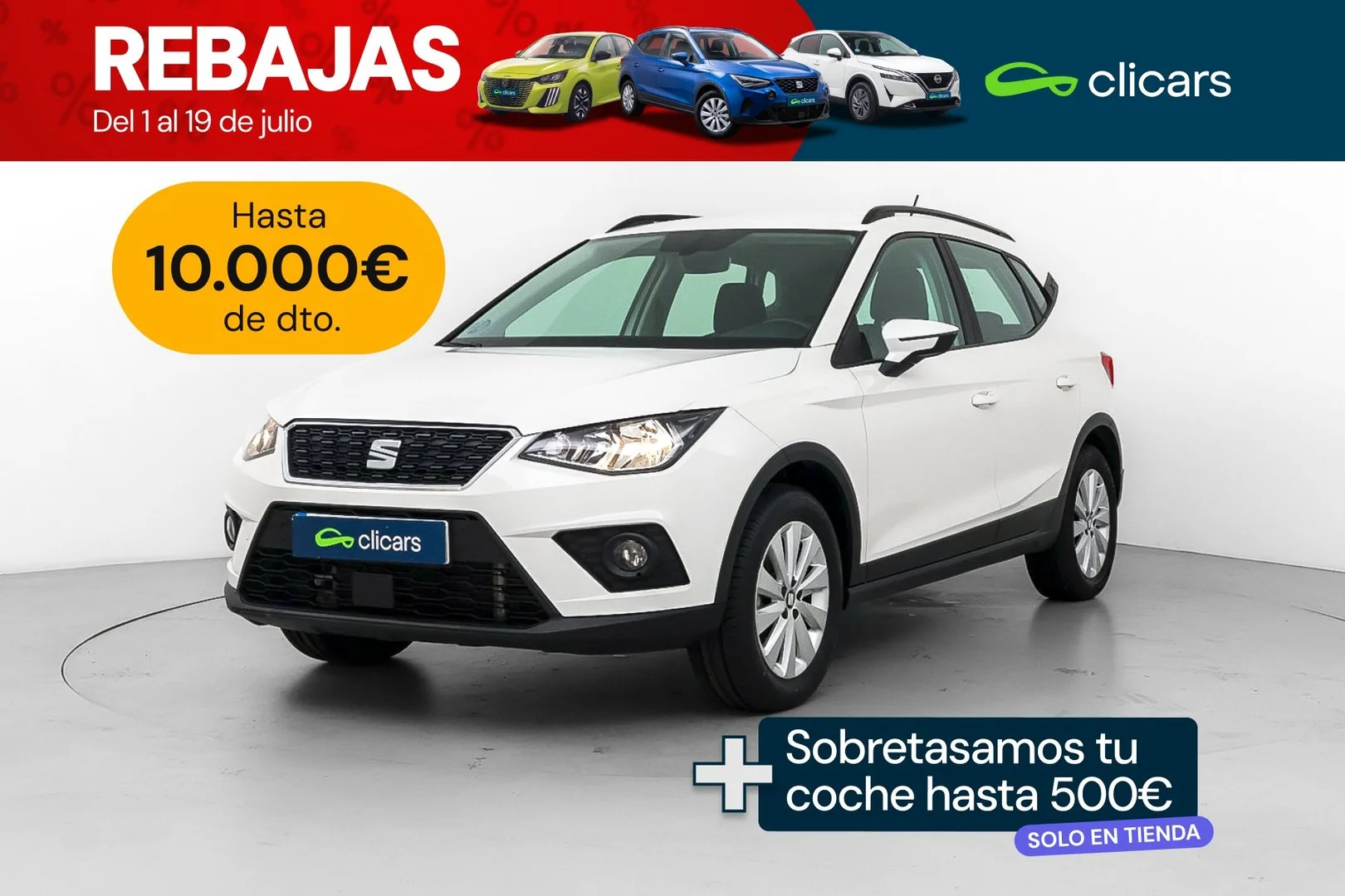 SEAT Arona Arona 1.0 TGI S&S Style 90