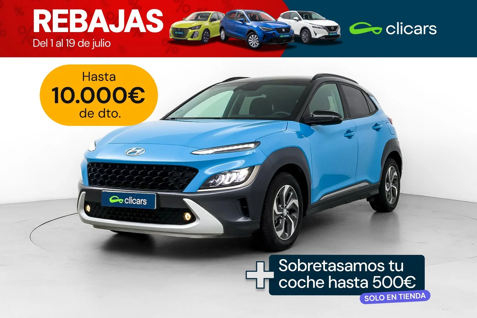 HYUNDAI Kona HEV 1.6 GDI DT Tecno 2C