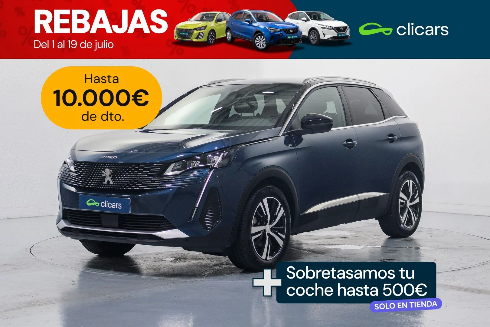 PEUGEOT 3008 SUV 3008 Hybrid 136 GT eDCS6