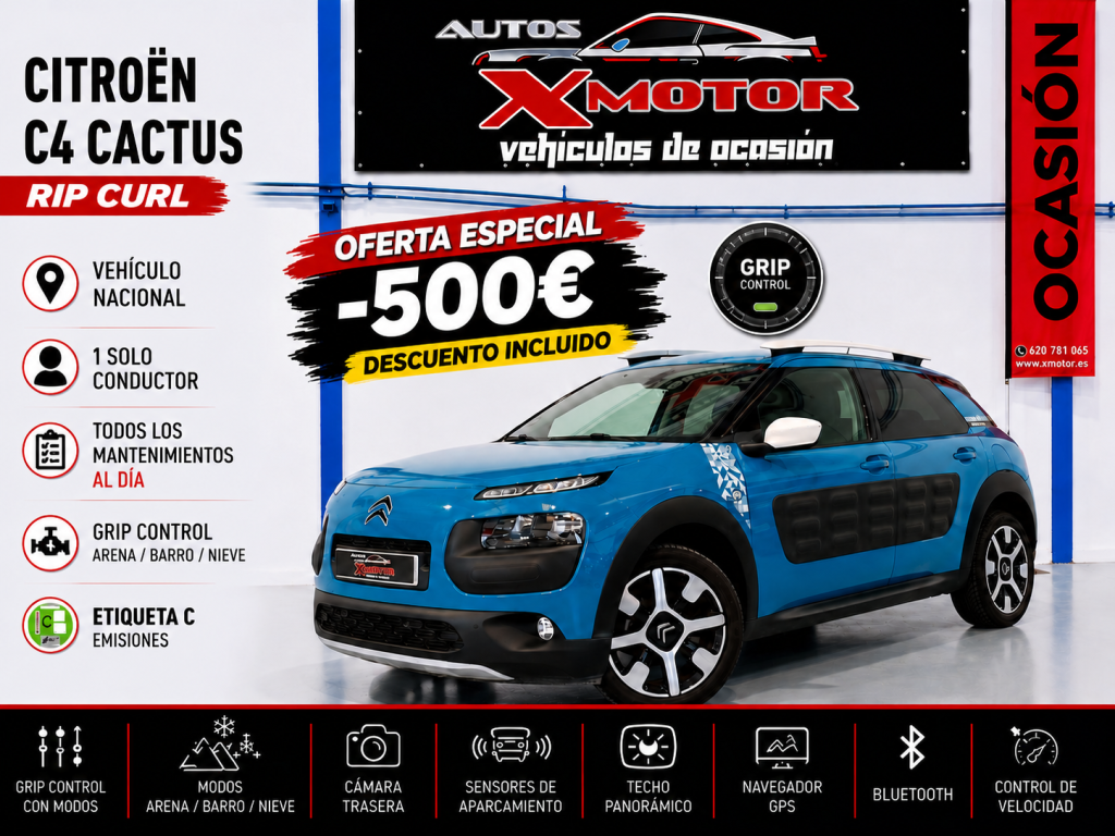 CITROEN C4 Cactus C4 Cactus 1.2 PureTech S&S Rip Curl 110