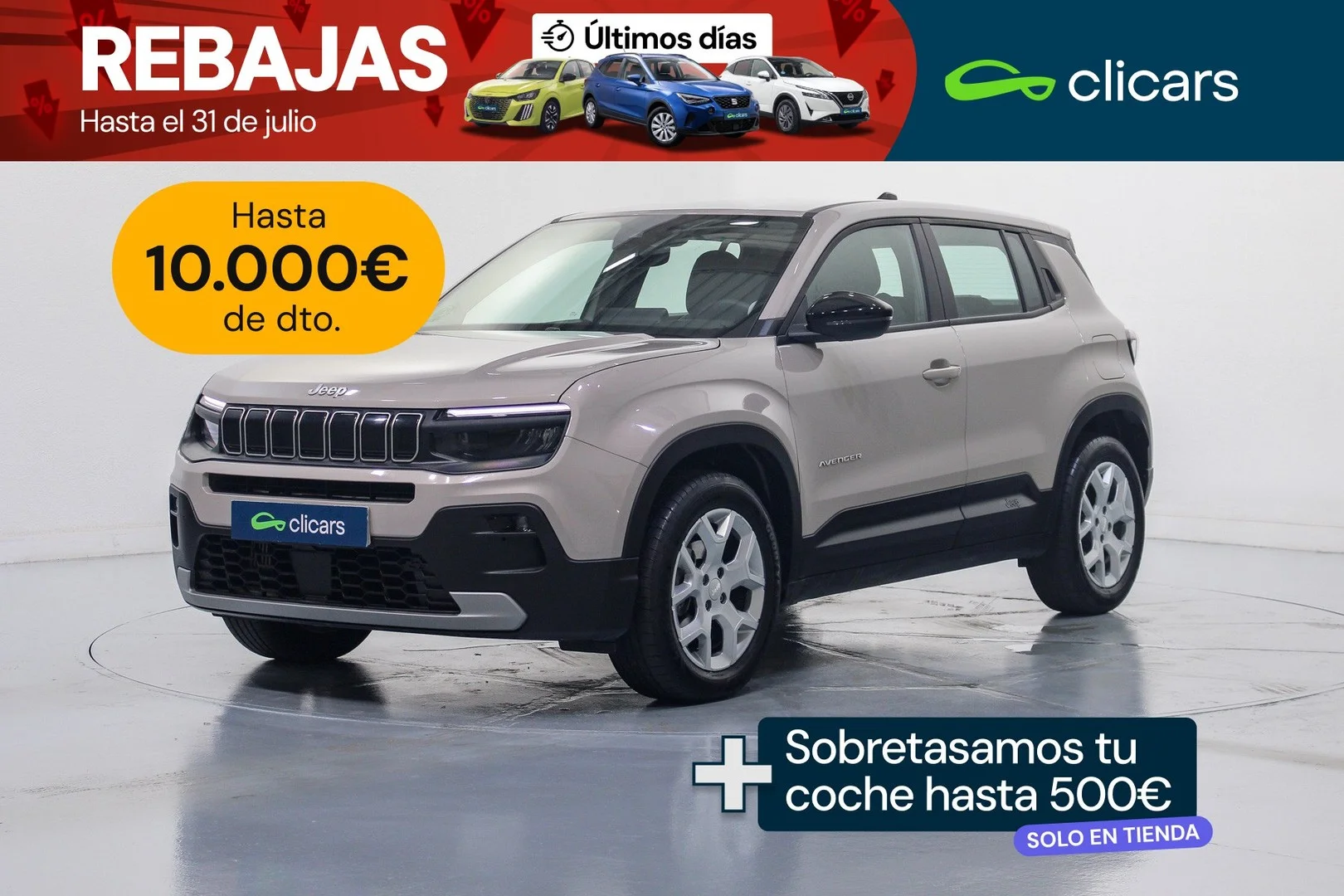JEEP Avenger Avenger 1.2 Altitude 74KW