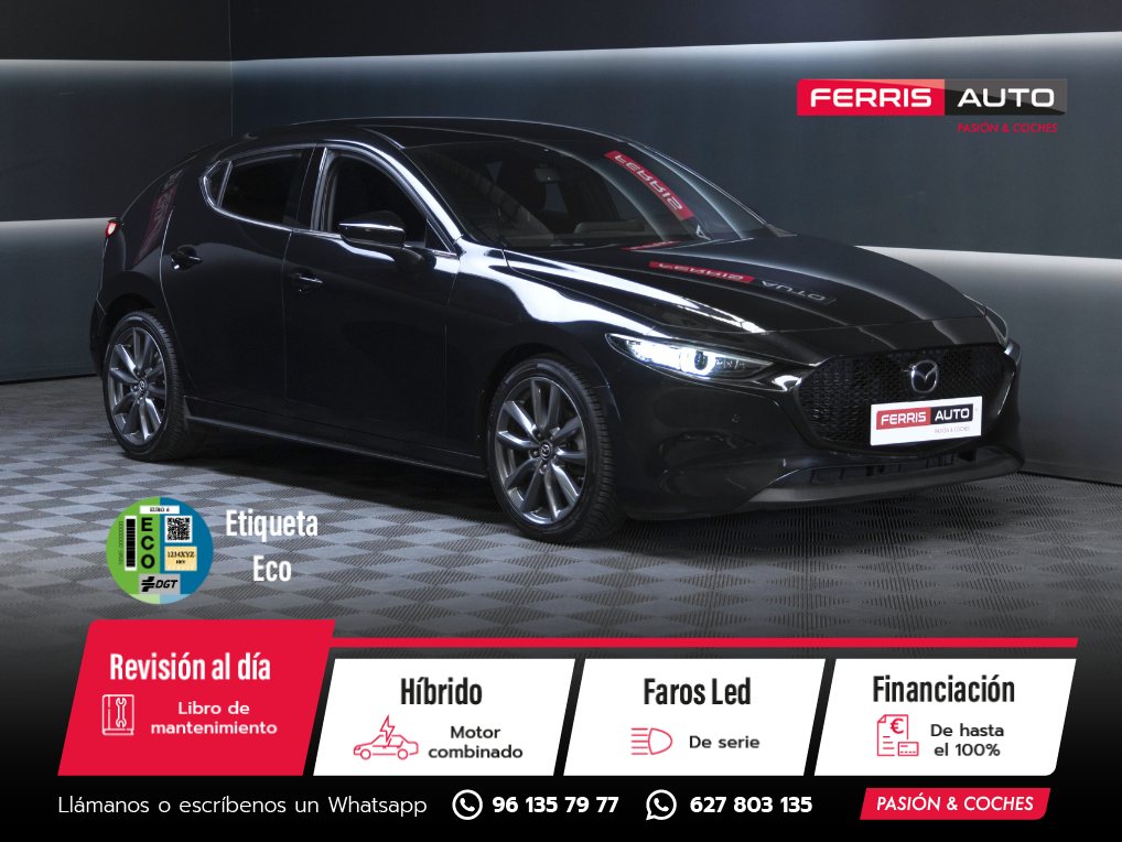 MAZDA Mazda3 Mazda3 2.0 e-Skyactiv-G Zenith Safety 90kW