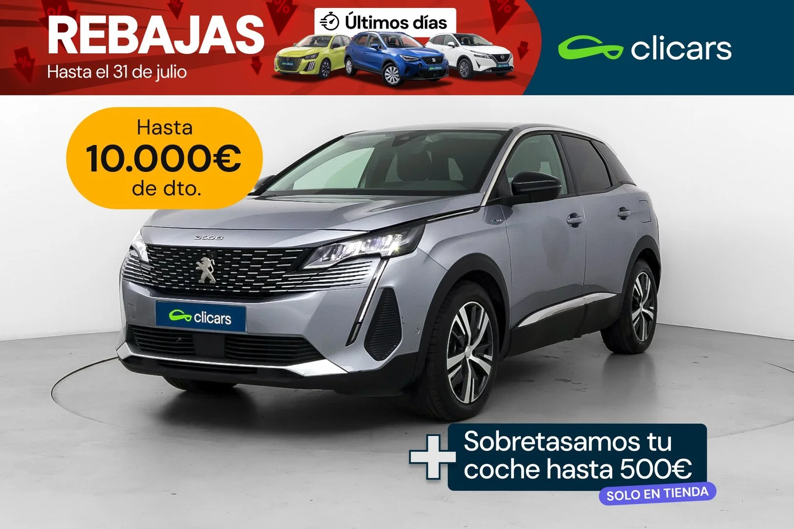 PEUGEOT 3008 SUV 3008 HYB PHEV 180 Allure Pack e-EAT8