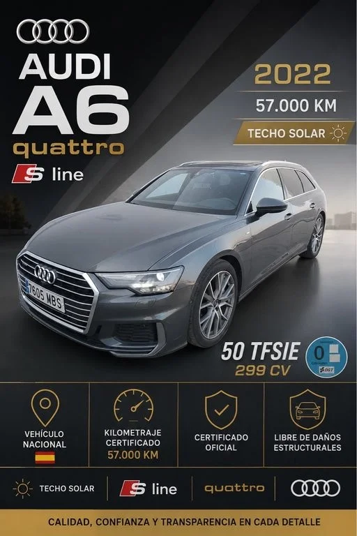 AUDI A6 A6 Avant 50 TFSIe S line quattro-ultra S tronic