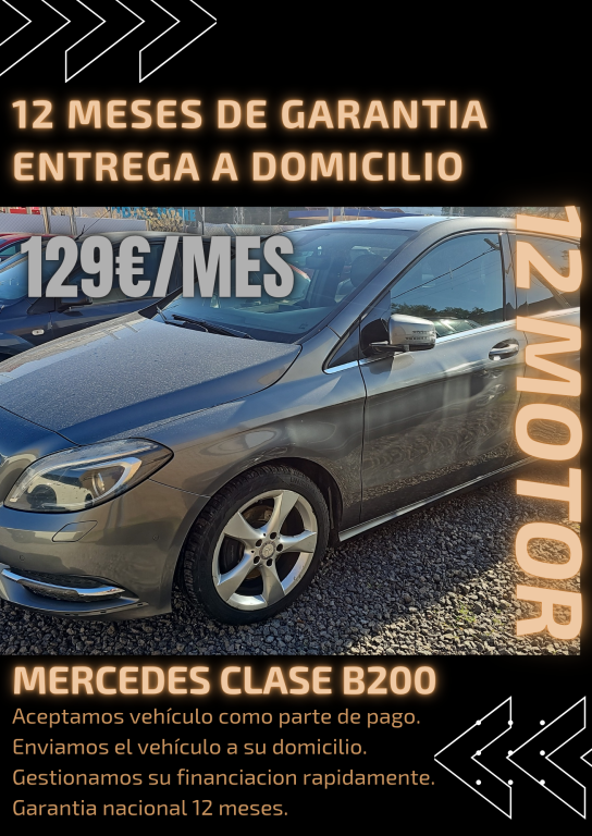 MERCEDES-BENZ Clase B B 200CDI BE P55 952 (4.75)