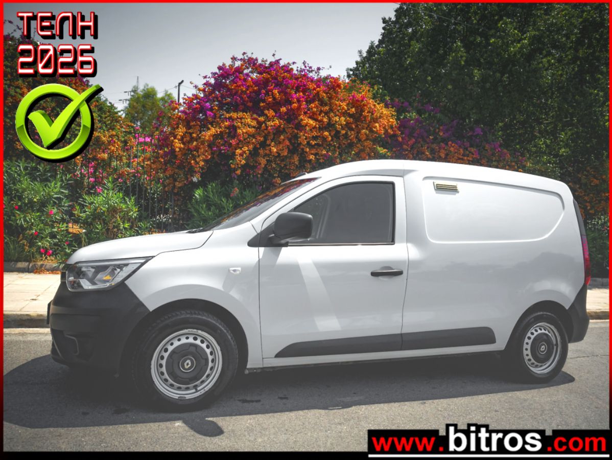 RENAULT KANGOO ΜΕ ΡΑΦΙΑ VAN 1.5 BLUE DIESEL NEW F/L III 95HP+ΟΘΟΝΗ-NAVI 13.500 €