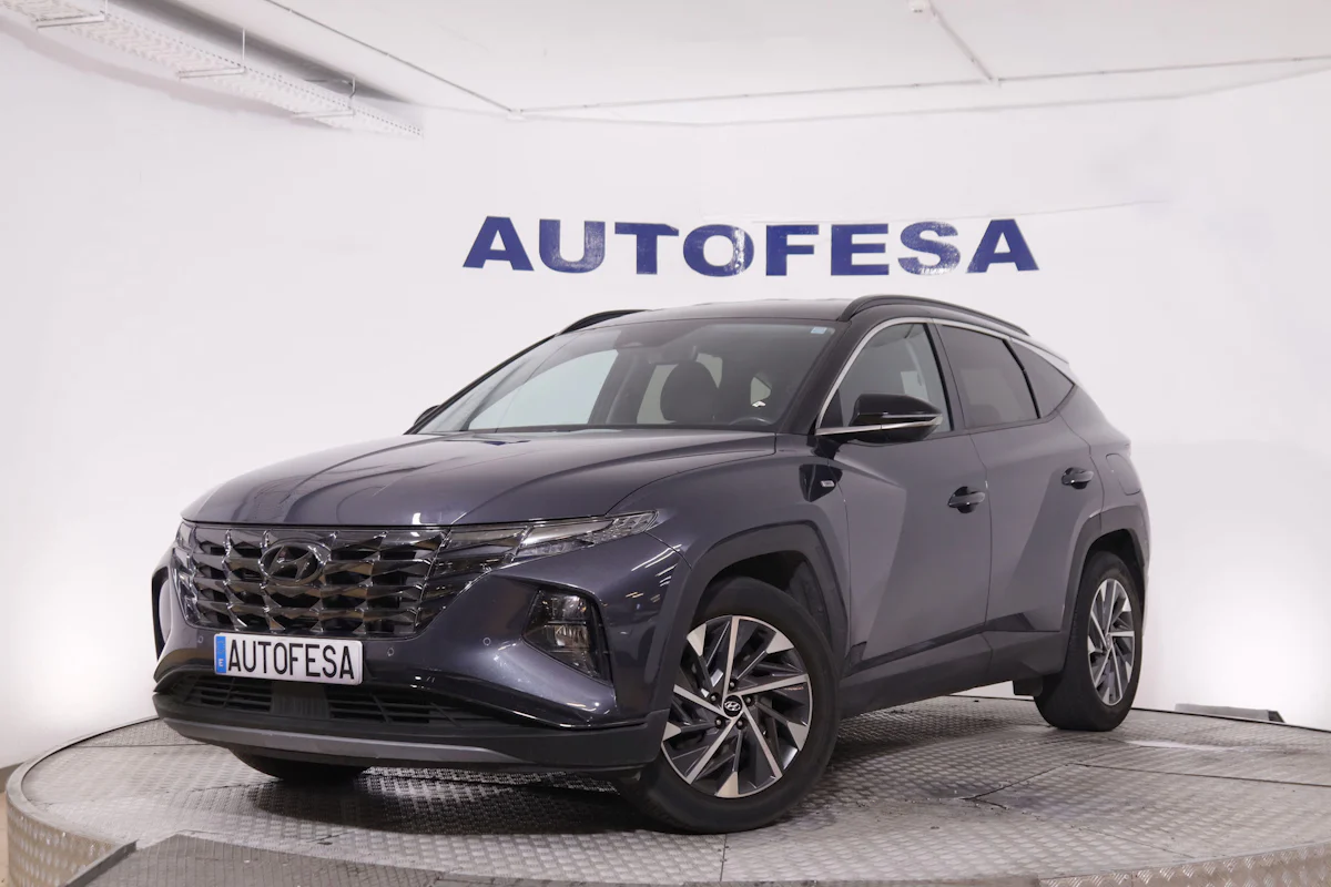 Hyundai Tucson 1.6 TGDI 48V 150CV TECNO AUTO 5P # IVA DEDUCIBLE,NAVY,PARKTRONIC,CAMARA TRASERA