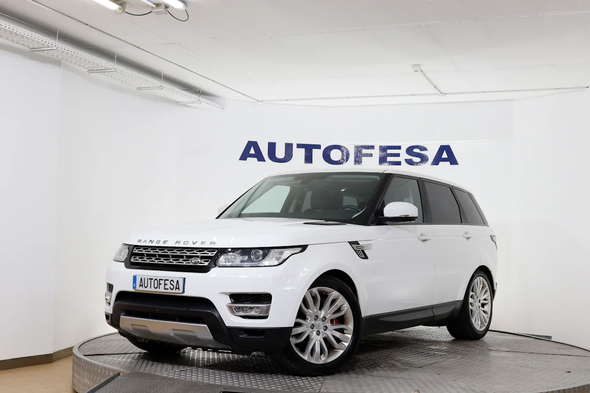 Land Rover Range Rover Sport 3.0L SDV6 Hybrid HSE 4X4 354cv Auto 5P S/S # NAVY, CUERO, PARKTRONIC