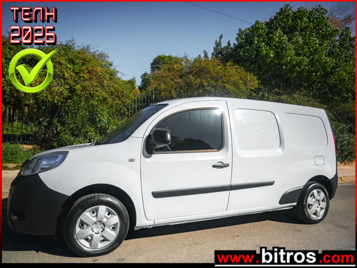 RENAULT KANGOO 110HP!!! AYTOMATO! ΜΑΚΡΥ! VAN EUR6 1.5 DCI+CRUISE-NAVI+ΡΑΦΙΑ 10.500 €