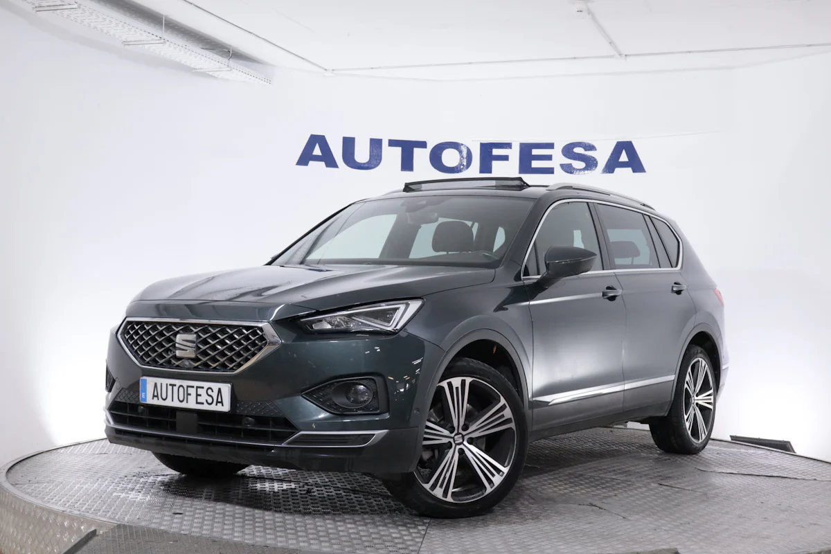 Seat Tarraco 2.0 TDI 4DRIVE DSG XCELLENCE AUTO 200CV 5P #TECHO PANORAMICO ELE,NAVY,CAMARA 360