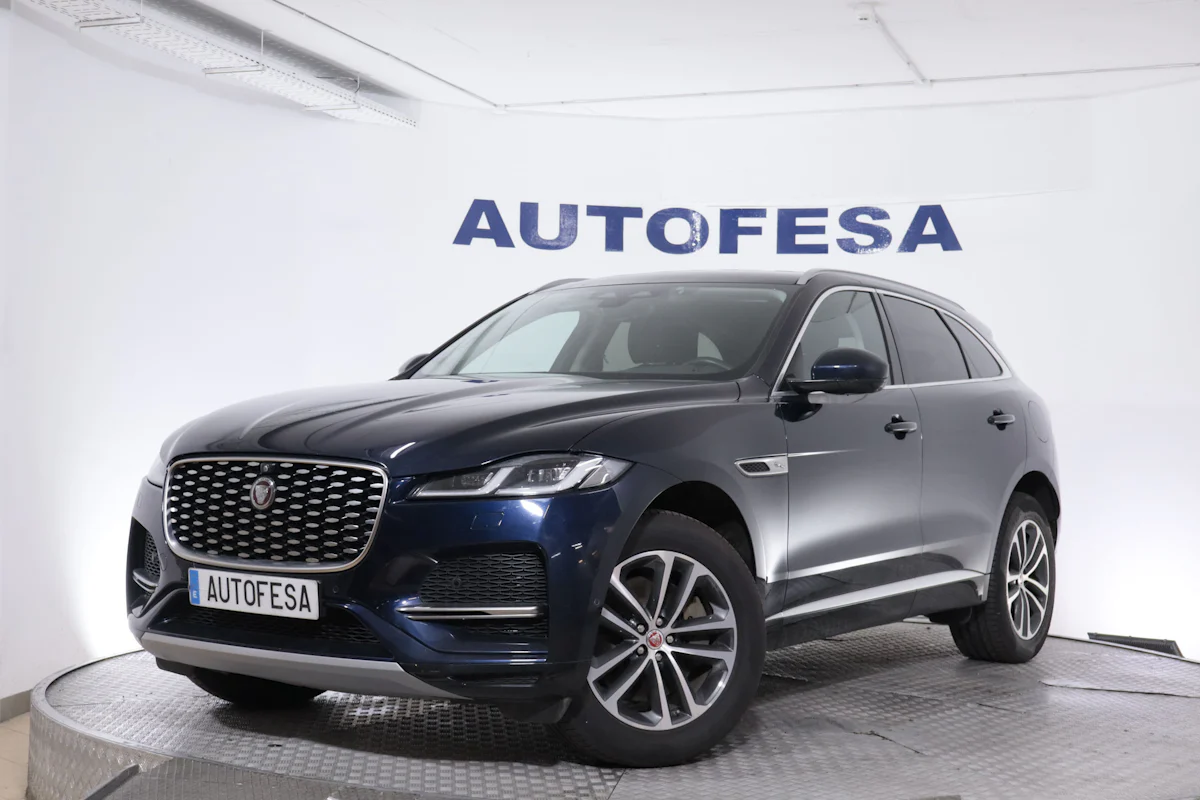 Jaguar F-pace 2.0 PHEV P400E AWD AUTO 400CV 5P # IVA DEDUCIBLE,NAVY,FAROS LED,CUERO,