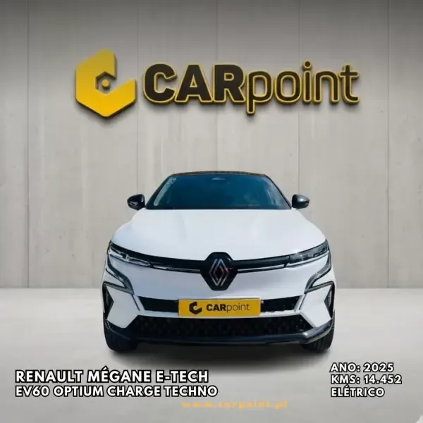 Renault Mégane E-Tech 2025 EV60 Optium Charge Techno