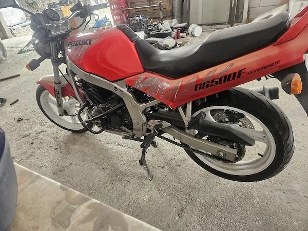 suzuki gs 500 an 95 cat a2