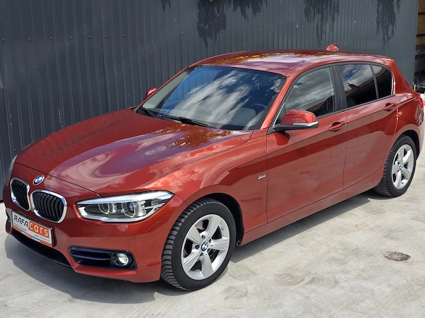 BMW Seria 1 120i 184 CP Automata Portocaliu metalizat, fara accident