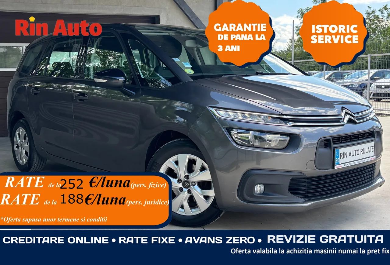 Citroen C4 Grand Picasso 7 locuri Spacetourer Diesel 1.5 BlueHdi diesel