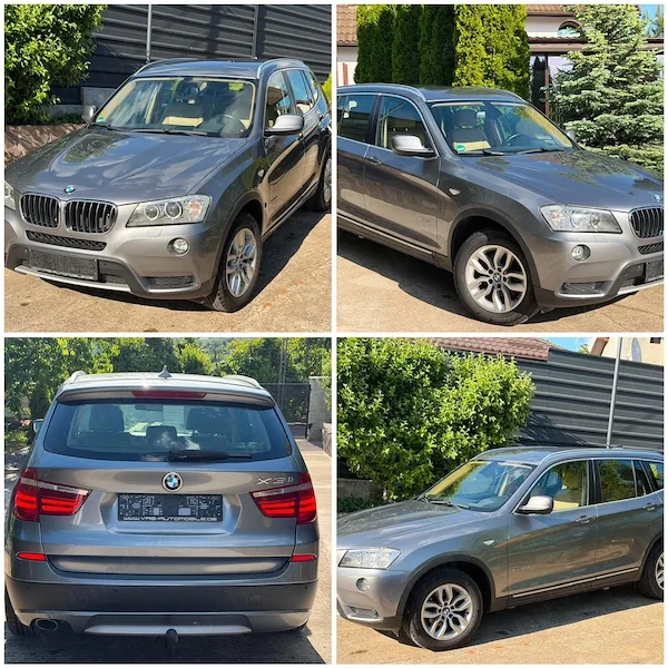 BMW X3 2.0 TDI X-DRIVE,Piele Crem,Navigatie Mare,Head-up Display,Cam 360,Total Electric,Bixenon