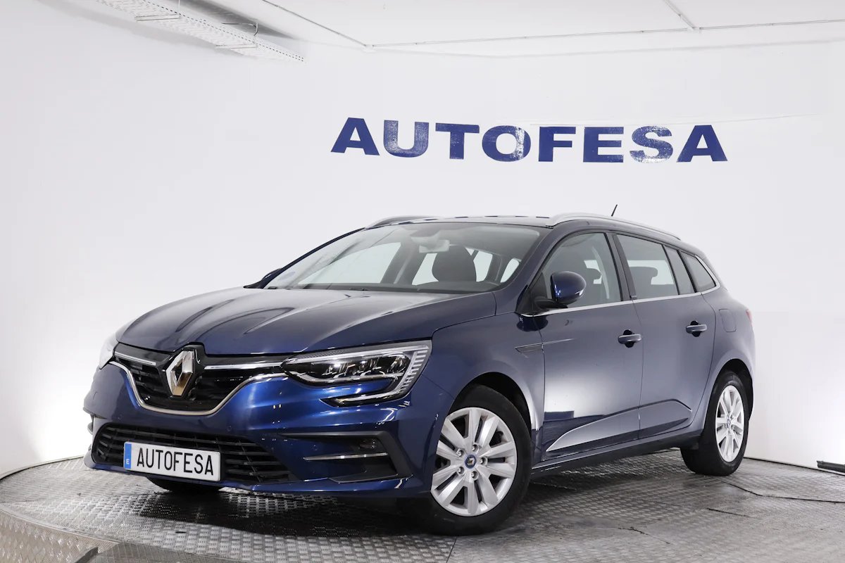 Renault Megane 1.6 SPORT TOURER E-TECH 160CV AUTO 5P # NAVY, PARKTRONIC. FAROS LED
