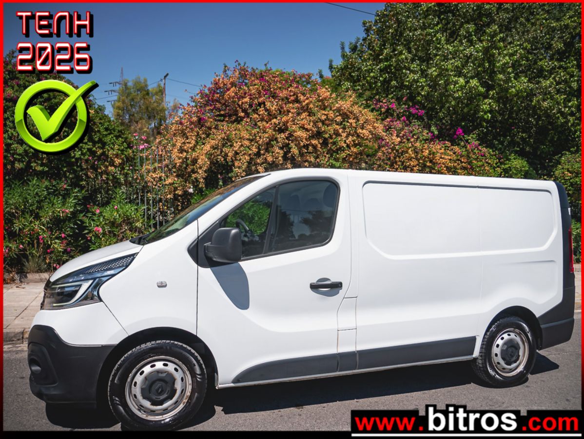 RENAULT TRAFIC 2.7 TONE!!! 3ΘΕΣΙΟ! 2.0 dCi 120HP Grand Confort EUR6 +ΡΑΦΙΑ! 14.700 €