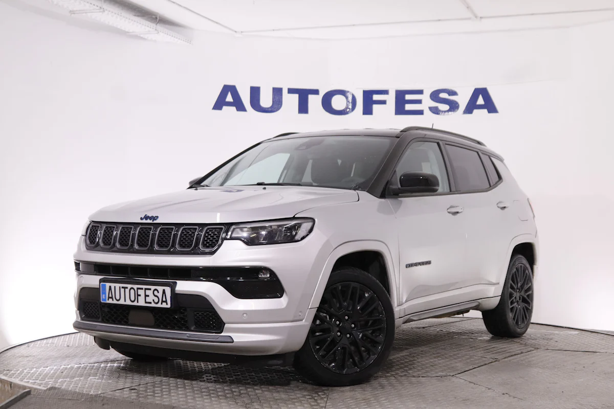 Jeep Compass COMPASS LIMITED 1.3 T4 4XE AUTO AWD 240CV 5P # CUERO, NAVY, PARKTRONIC